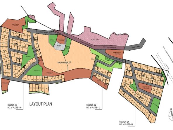 Master Plan Kekarav villa gated community plot in Bavdhan